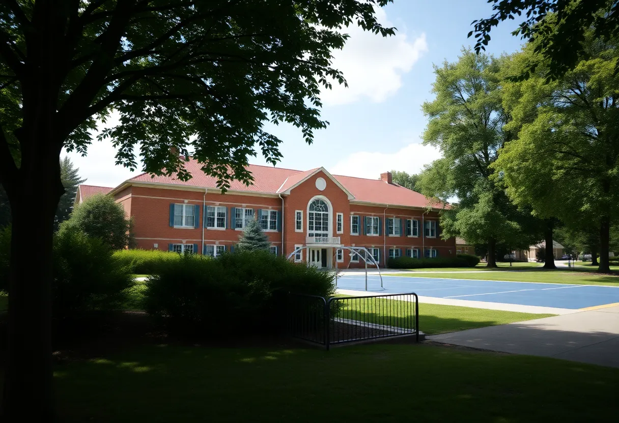 Exterior view of Knox County Schools building