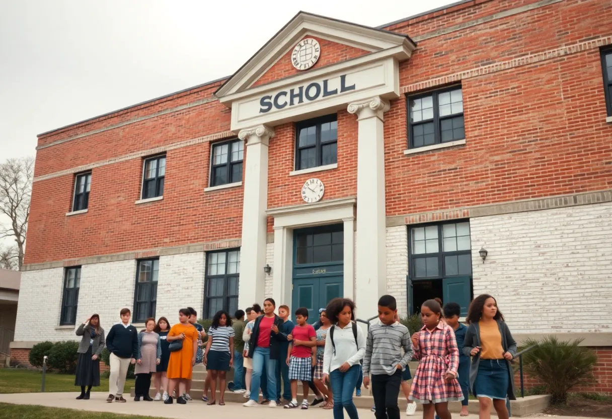 Historical representation of school integration