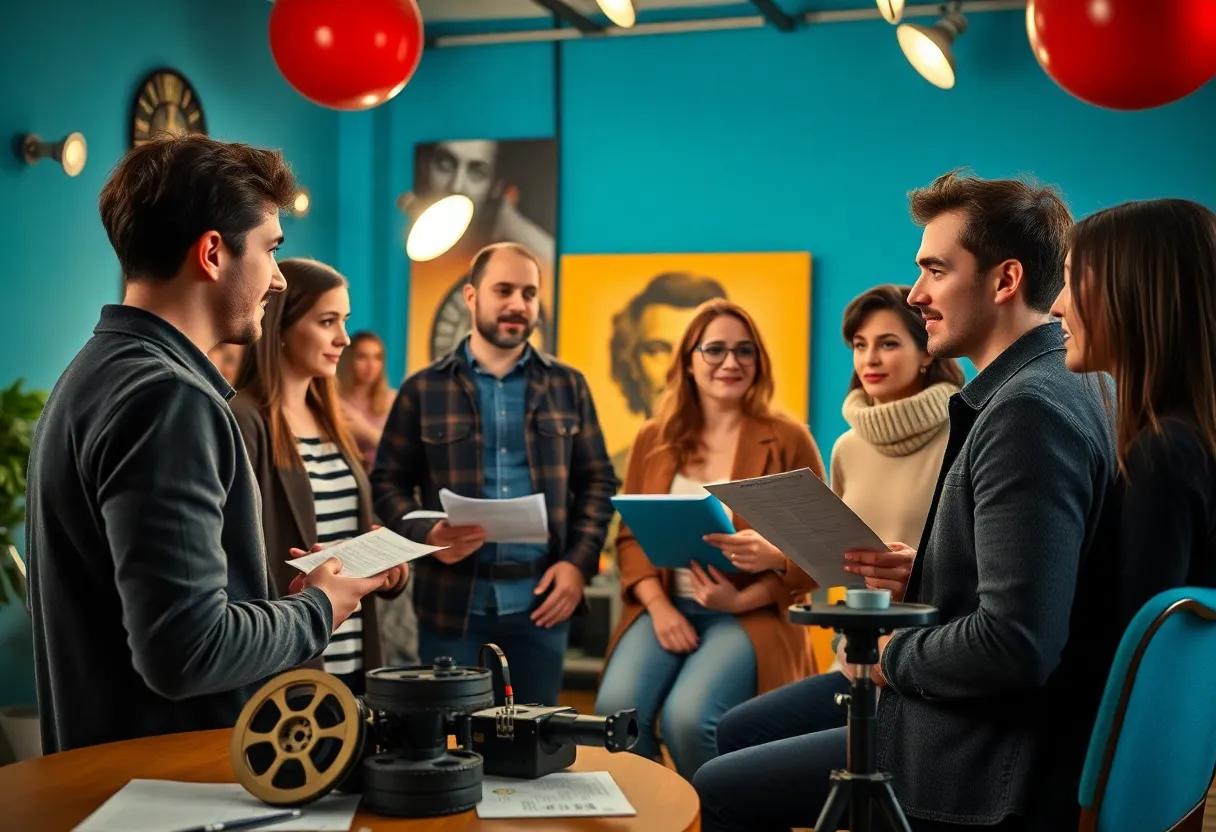 Actors auditioning for casting calls in Knoxville Tennessee