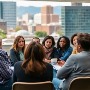 Community meeting addressing homelessness issues in Knoxville