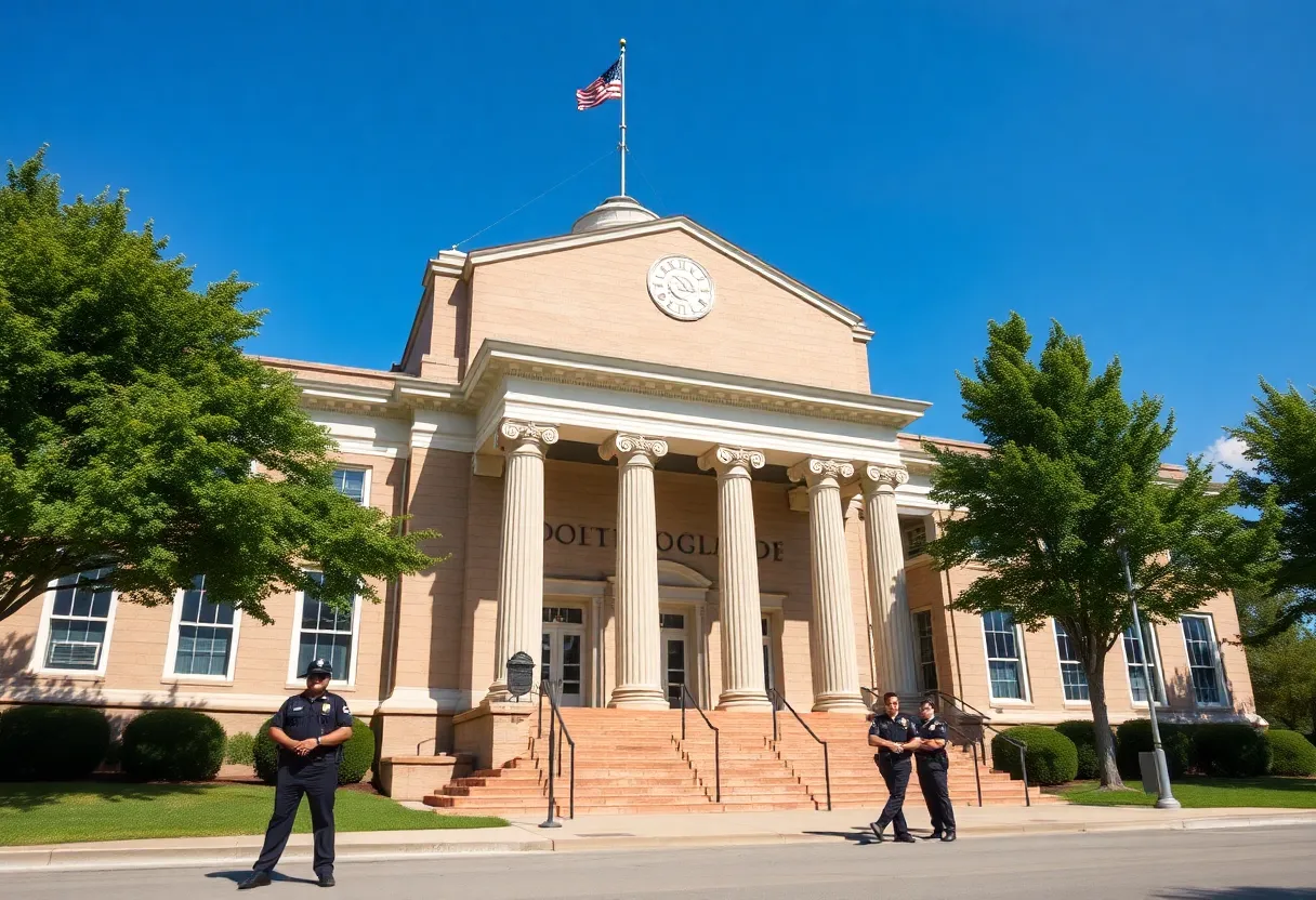 The courthouse in Knoxville, Tennessee