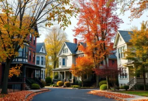 Historic homes in Maryville during the Fall Home Tour