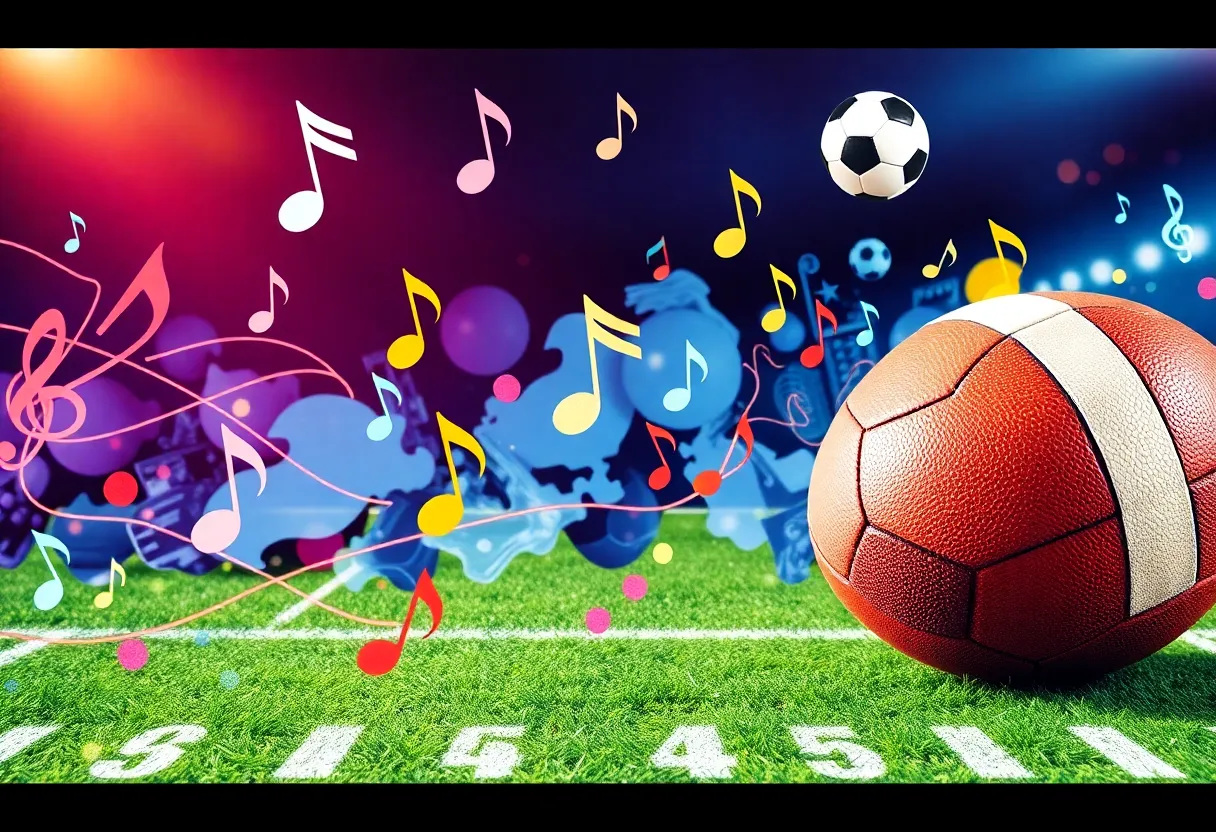 Collage representing the celebration of Taylor Swift's engagement to Travis Kelce.