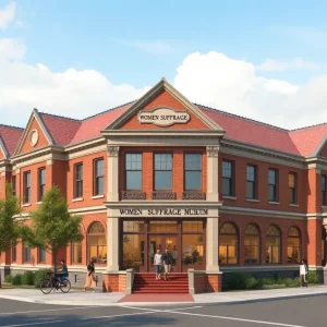 Conceptual design of a women’s suffrage museum