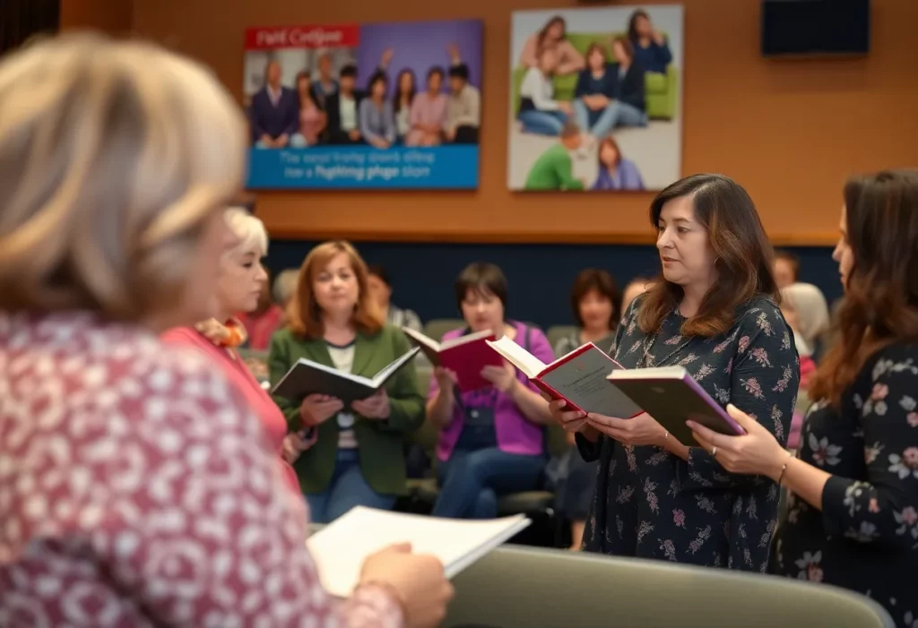 Audience at the Blount County Newcomers Club Theater Performance