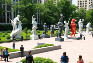 Public art sculptures displayed in Blount County, Tennessee