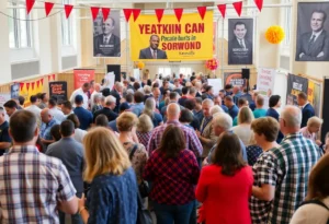 Community event celebrating Charlie Tombras in Knoxville