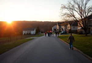 A community gathering in Knoxville searching for a missing teenager