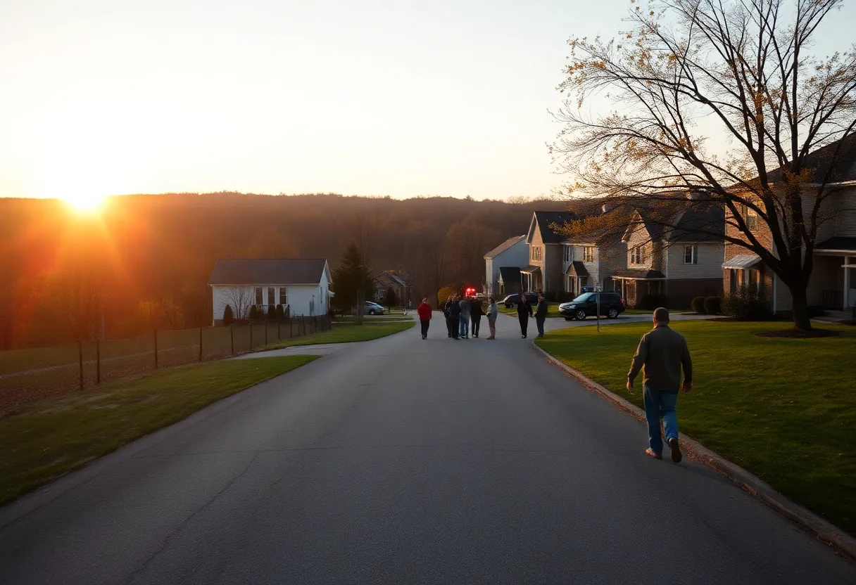A community gathering in Knoxville searching for a missing teenager