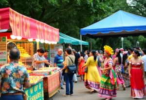 HoLa Festival in Knoxville celebrating Hispanic Heritage