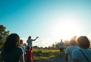 Uplifting image representing hope and transformation in addiction recovery.