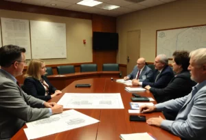 Members of the Knoxville City Council discussing housing initiatives.