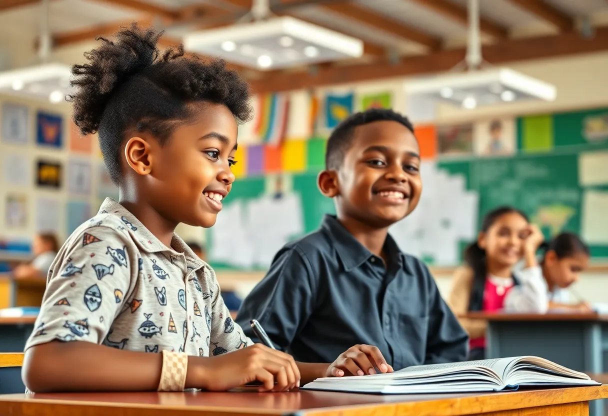 Students in Knoxville enjoying learning opportunities, representing school voucher program impacts.