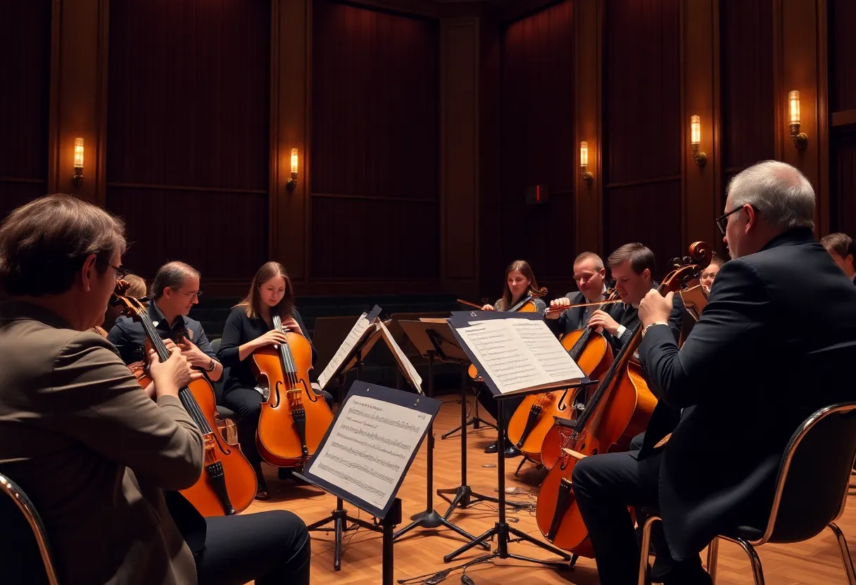 Musicians performing at the Knoxville Symphony Orchestra Chamber Series