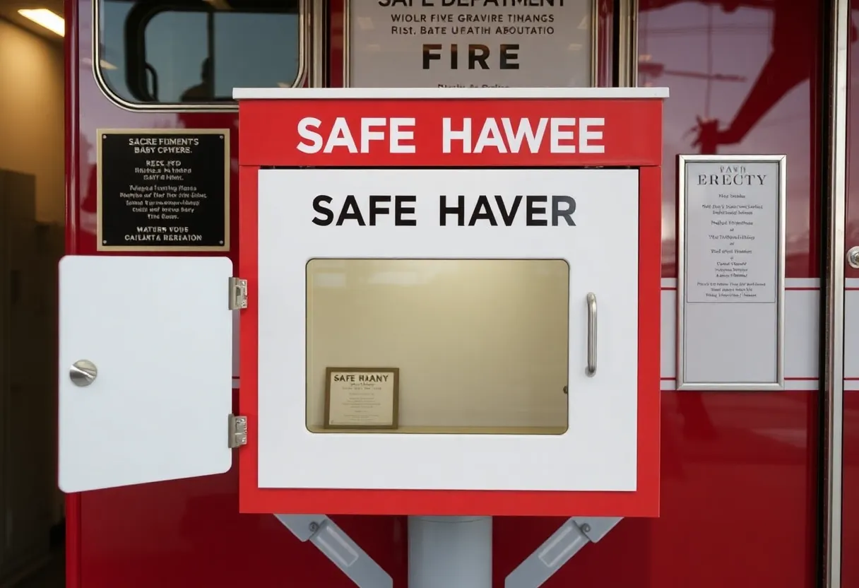 Safe Haven Baby Box at Karns Fire Department