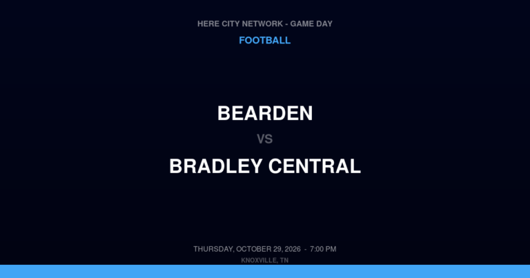 Bearden at Bradley Central