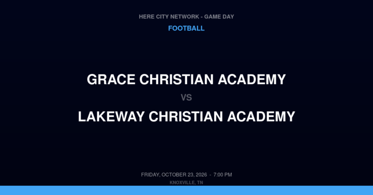 Grace Christian Academy 31, Lakeway Christian Academy 13
