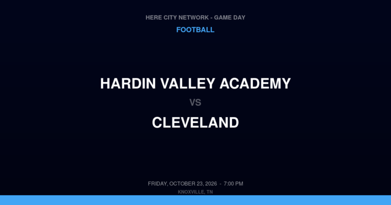 Hardin Valley Academy 10, Cleveland 14