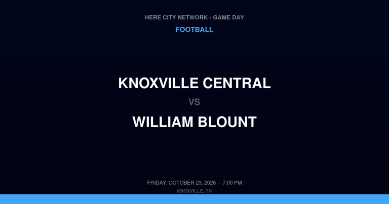 Knoxville Central 49, William Blount 7