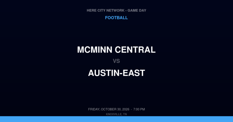 McMinn Central at Austin-East
