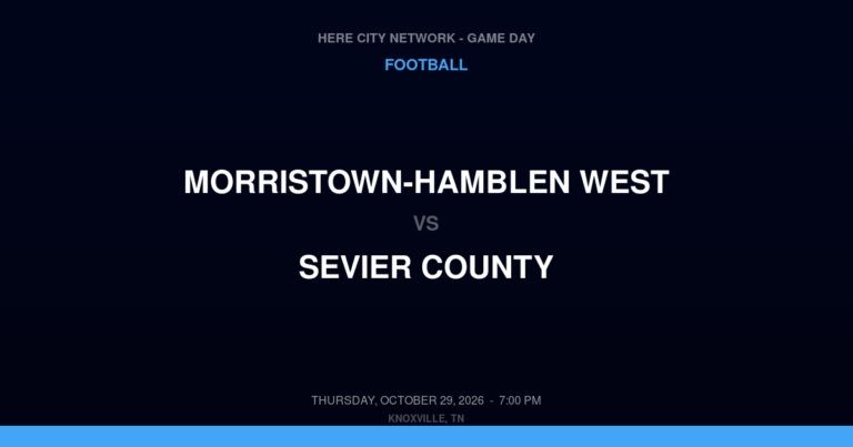 Morristown-Hamblen West at Sevier County