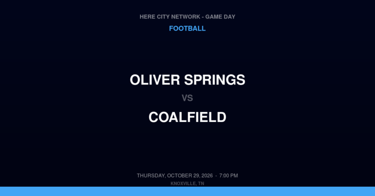 Oliver Springs at Coalfield
